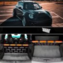 Clubsport Set - Strebe mit Netz für Mini R56 Cooper S JCW